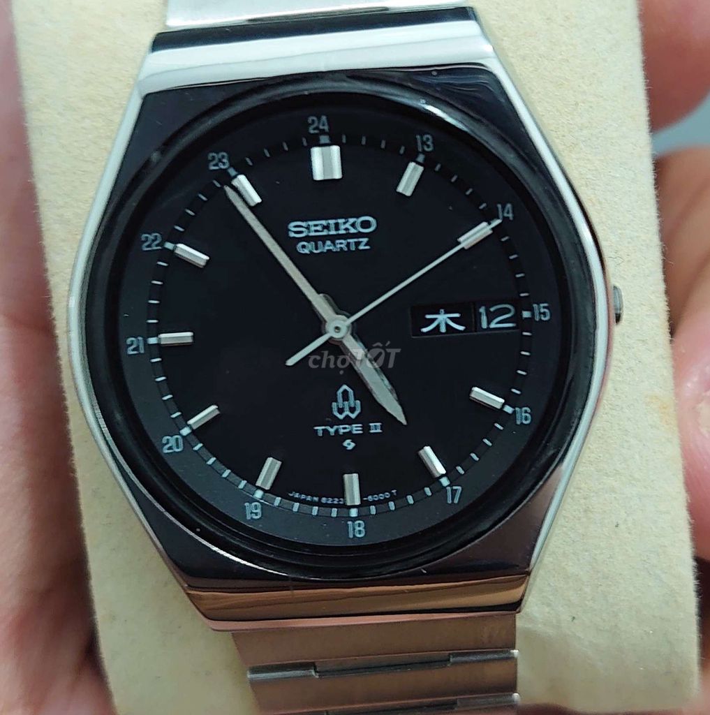 Đồng hồ Seiko Type 2 8223-6000 Nam Đen. Mua bán Đồng hồ tại Huyện Thoại Sơn An Giang được đăng bởi Phan Minh Trí hình 1