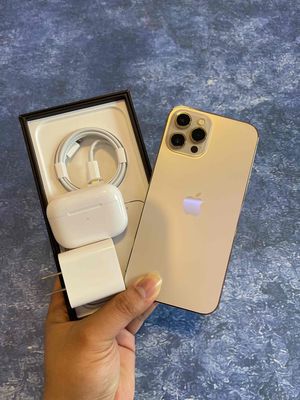 iPhone 12 Pro Max 256G Gold QTế Đang Xài Pin 92%