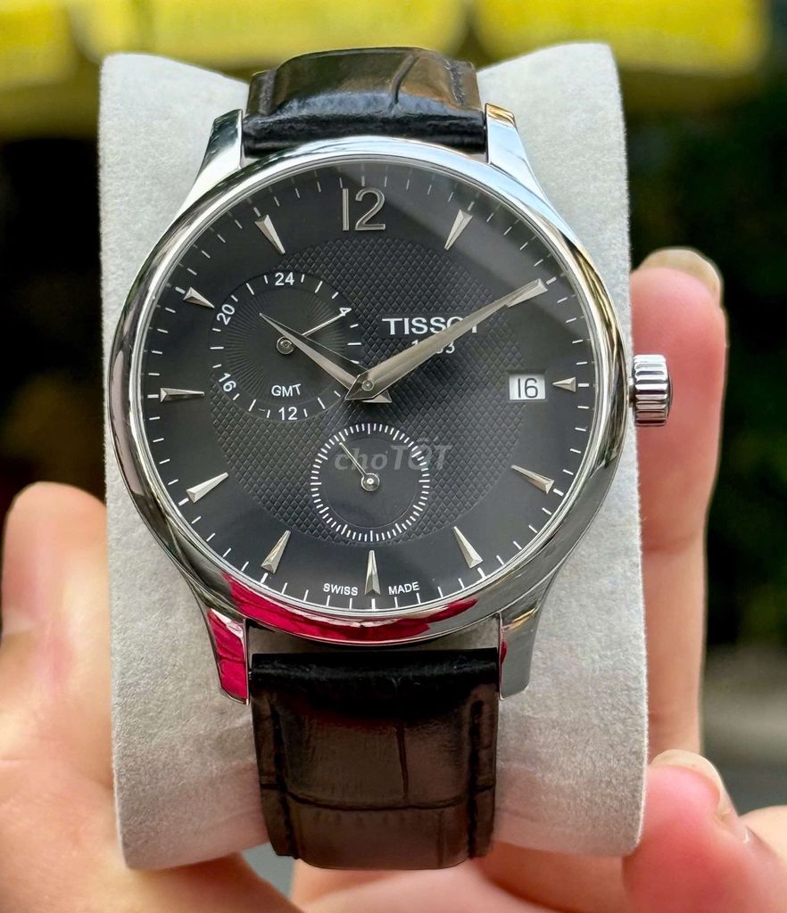 TISSOT TRADITION BLACK GMT. Mua bán Đồng hồ tại Thành phố Thủ Đức Tp Hồ Chí Minh được đăng bởi NHẬT NGUYỄN  hình 1