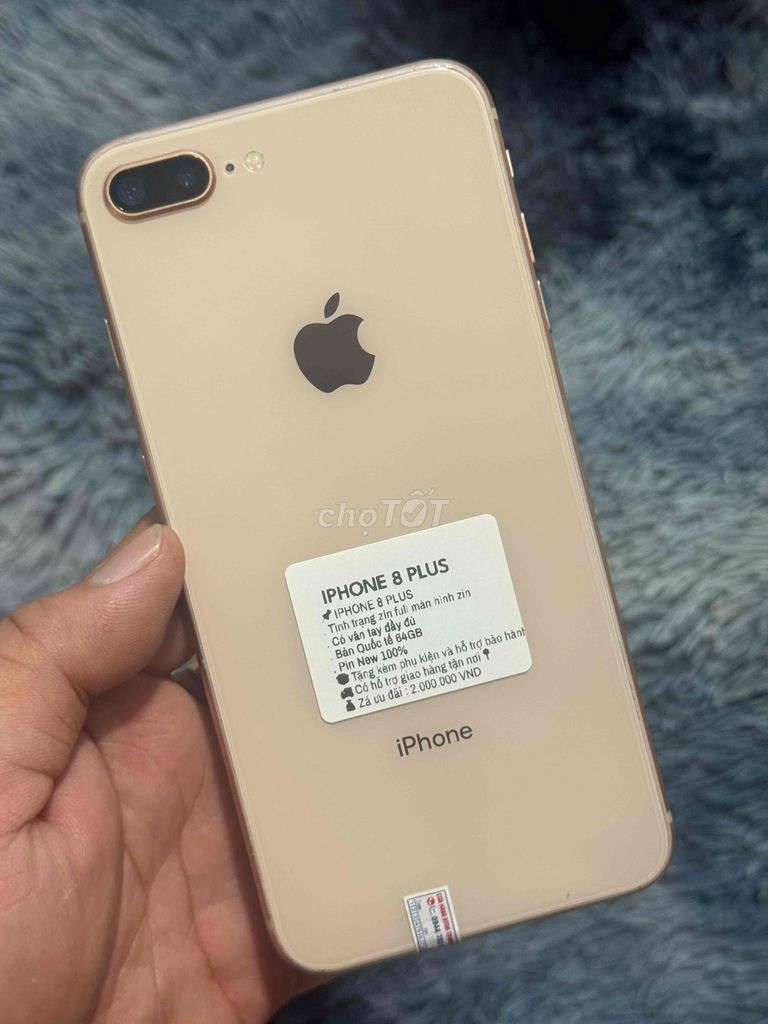 iPhone 8 Plus 64GB zin full. Mua bán Điện thoại tại Huyện Trảng Bom Đồng Nai được đăng bởi Hồ Trung Hiếu hình 1