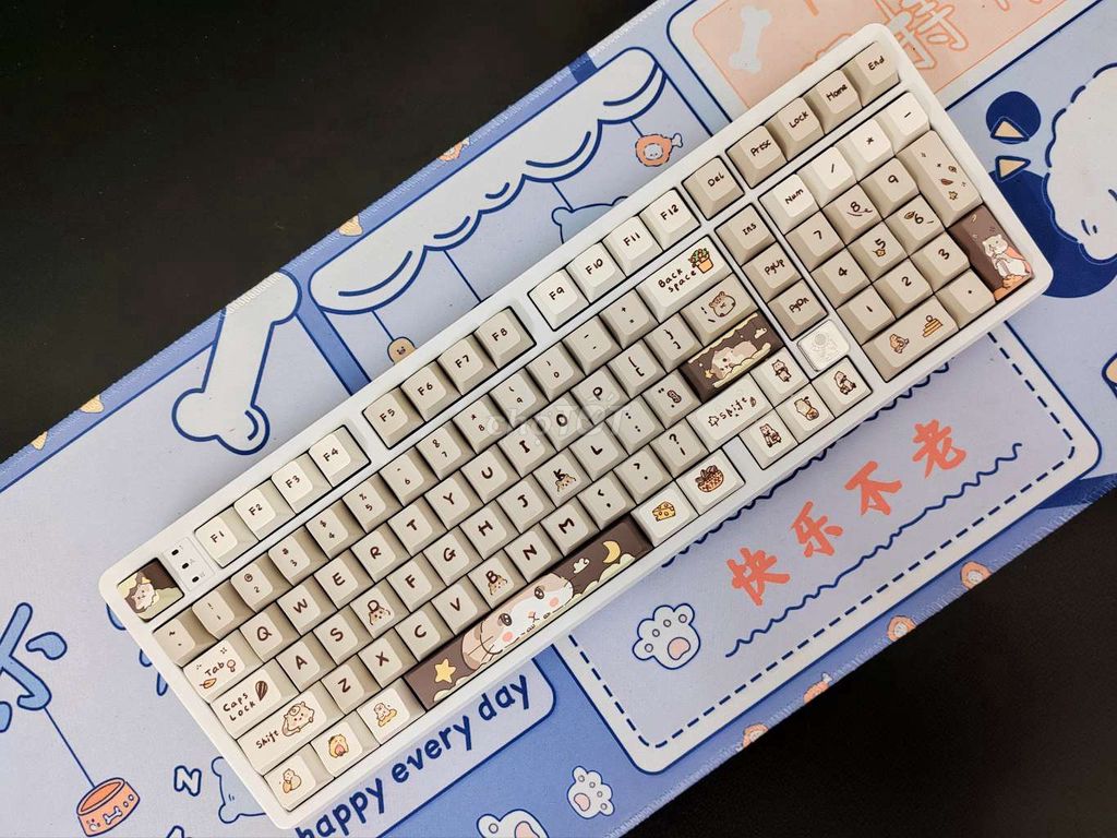 [Tặng Pad] Bàn phím cơ Leobog Hi98C Pro - Hamster. Mua bán Phụ kiện (Màn hình, Chuột...) tại Quận Bình Thuỷ Cần Thơ được đăng bởi Bàn Phím Kơ hình 1