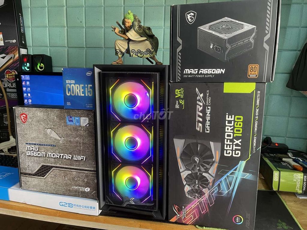 PC GAME I5 11400F/GAM 16G/GTX 1060 6G/SSD 256G. Mua bán Máy tính để bàn tại Quận 6 Tp Hồ Chí Minh được đăng bởi VI TÍNH PHƯỚC THỊNH hình 1