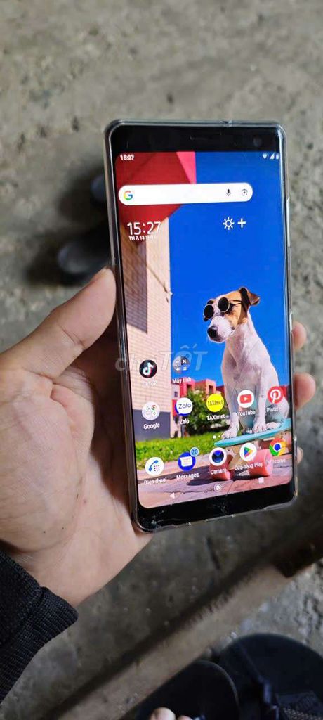 Sony XZ3 OLED Nứt kính. Mua bán Điện thoại tại Thành phố Cà Mau Cà Mau được đăng bởi ngthienn hình 1
