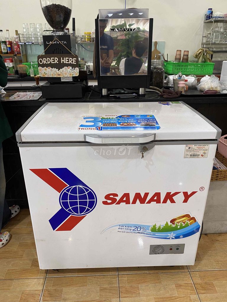 Tủ đông Sanaky VH-2299HY2 175 lít Trắng Đã sử dụng. Mua bán Tủ lạnh tại Thành phố Mỹ Tho Tiền Giang được đăng bởi Phạm Lê hình 1