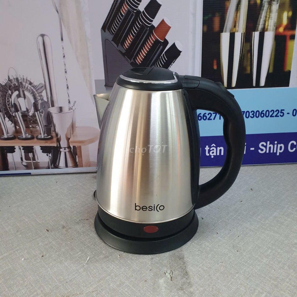 Ấm đun siêu tốc 1.8 lít công suất 1500W. Mua bán Bếp, lò, đồ điện nhà bếp tại Quận Bình Thạnh Tp Hồ Chí Minh được đăng bởi Cửa hàng Ngân Phương hình 1