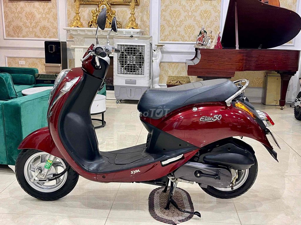 XE MÁY 68 - SYM Elite 50 2022 Đỏ Lướt. Mua bán Xe máy tại Quận Hai Bà Trưng Hà Nội được đăng bởi Đức Anh hình 4