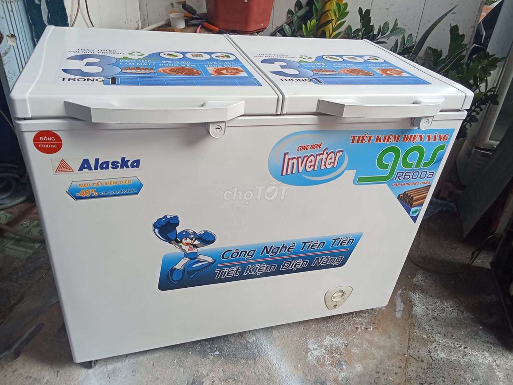 Tủ đông mát Alaska 350L Trắng cũ. Mua bán Tủ lạnh tại Huyện Hóc Môn Tp Hồ Chí Minh được đăng bởi đuc trung hình 1