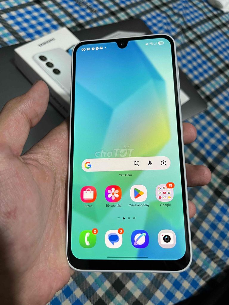 Samsung A16 4GB/128GB Trắng Đã qua sử dụng. Mua bán Điện thoại tại Huyện Bình Chánh Tp Hồ Chí Minh được đăng bởi Hoàng Lộc hình 1
