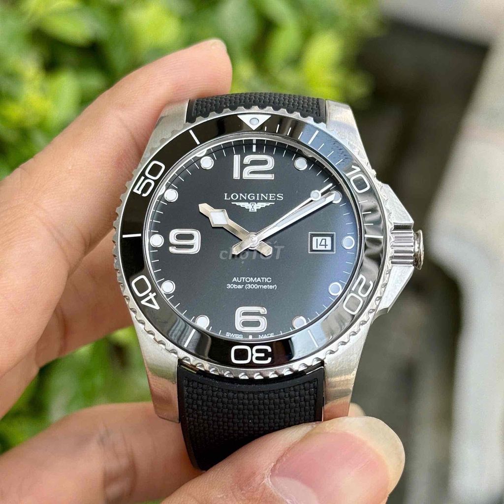 Longines hydro conquest L3.781.4 41mm ceramic. Mua bán Đồng hồ tại Quận Hoàng Mai Hà Nội được đăng bởi Anh Tuấn hình 1