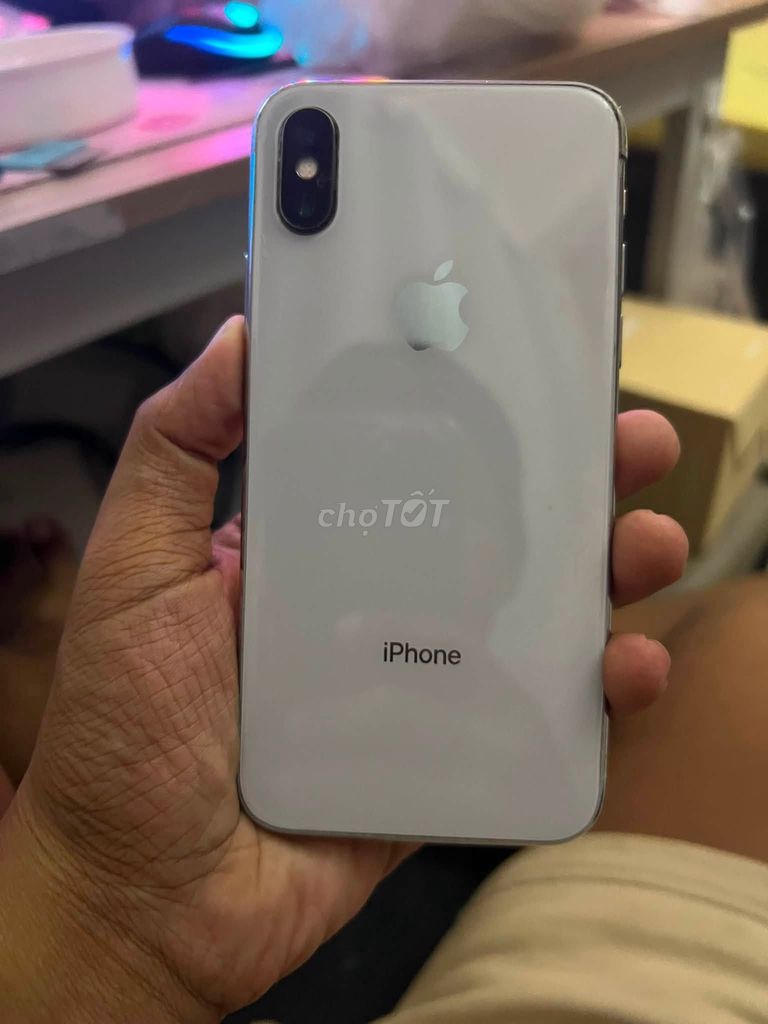 Apple iPhone X Trắng Đã qua sử dụng. Mua bán Điện thoại tại Quận 1 Tp Hồ Chí Minh được đăng bởi Hội Đồ Điện Tử hình 1
