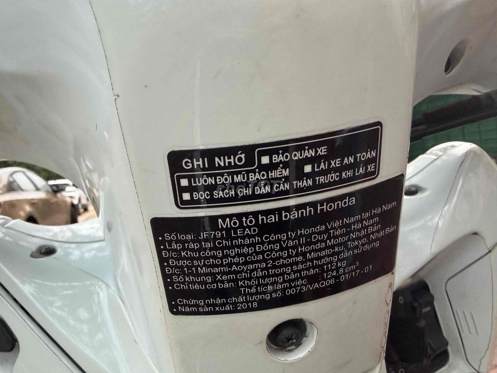 Lead 2018 khóa thông minh zin cứg áo dán keo trong. Mua bán Xe máy tại Thành phố Quảng Ngãi Quảng Ngãi được đăng bởi Hien hình 11