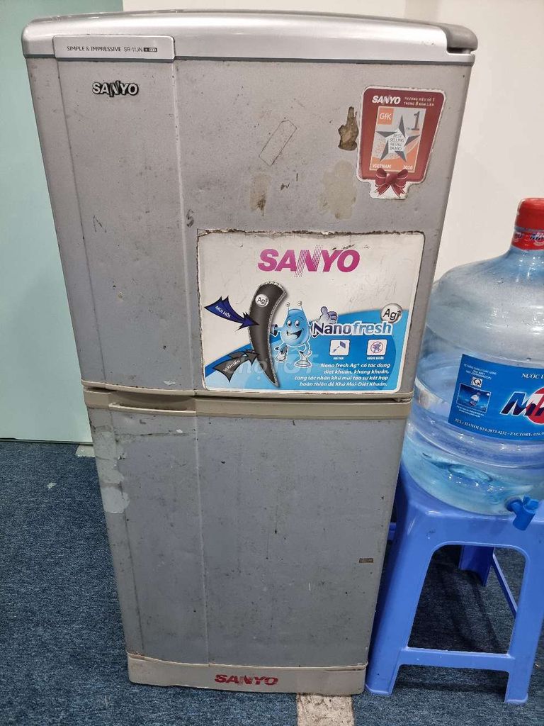 Tủ lạnh Sanyo 120l Xám. Mua bán Tủ lạnh tại Quận Nam Từ Liêm Hà Nội được đăng bởi Lê Anh Tuấn hình 1