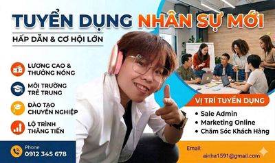 tuyển nhân viên lương khoáng