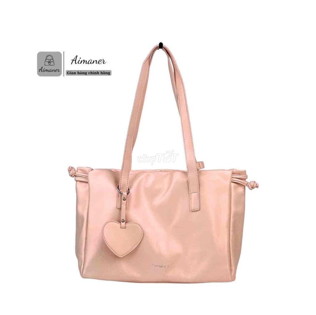 Túi xách Aimaner Nữ Hồng Mới. Mua bán Túi xách tại Quận Bắc Từ Liêm Hà Nội được đăng bởi Linh Phương hình 1