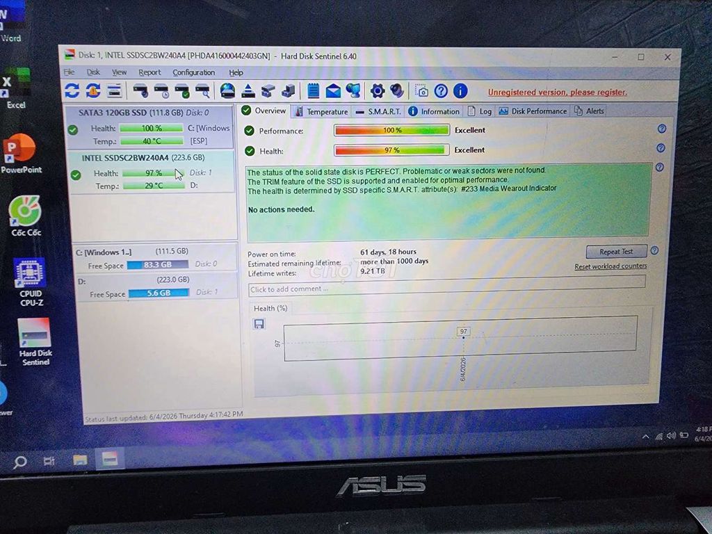 Ổ cứng SSD Intel 240GB SSD 530 Series. Mua bán Linh kiện (RAM, Card...) tại Quận Tân Bình Tp Hồ Chí Minh được đăng bởi thành hình 1