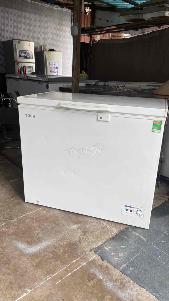 Bán tủ cấp đồng Toshiba 300l zin đẹp cấp đông tốt