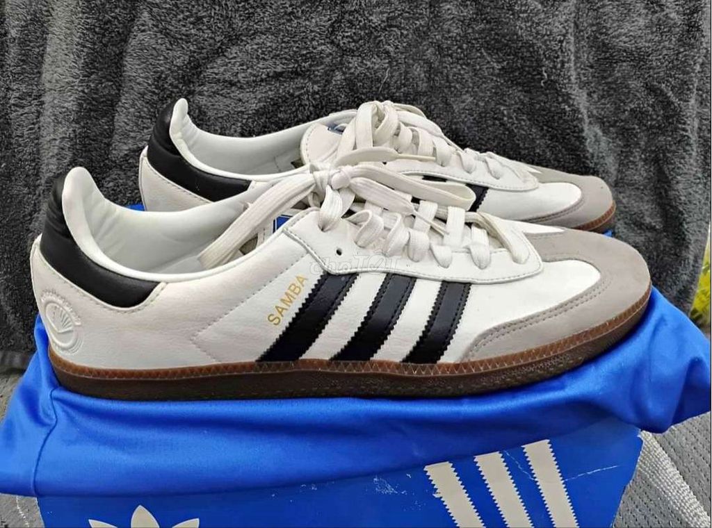 Giày Adidas Samba Trắng size 45. Mua bán Giày dép tại Quận 12 Tp Hồ Chí Minh được đăng bởi Jackie hình 1