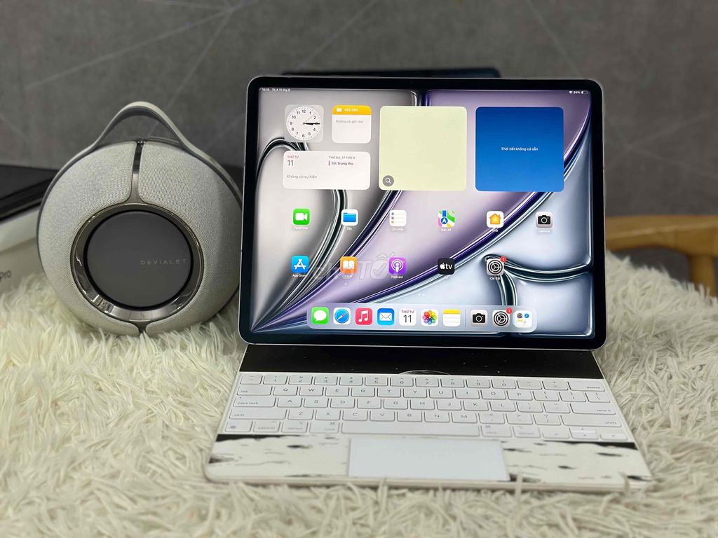 IPad Air6 13in 128GB 5G Pin 100% BH6/2025. Mua bán Máy tính bảng tại Thành phố Thủ Đức Tp Hồ Chí Minh được đăng bởi Quốc Anh Store hình 1