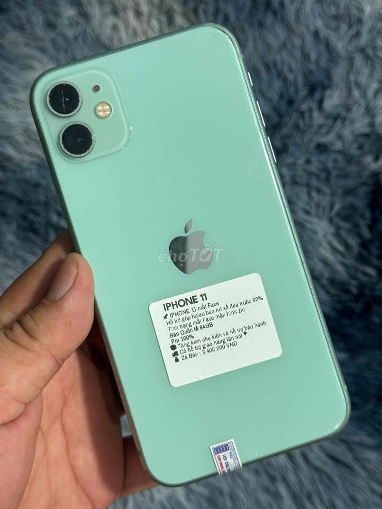iPhone 11 64GB Màn hình zin. Mua bán Điện thoại tại Huyện Trảng Bom Đồng Nai được đăng bởi Hồ Trung Hiếu hình 1