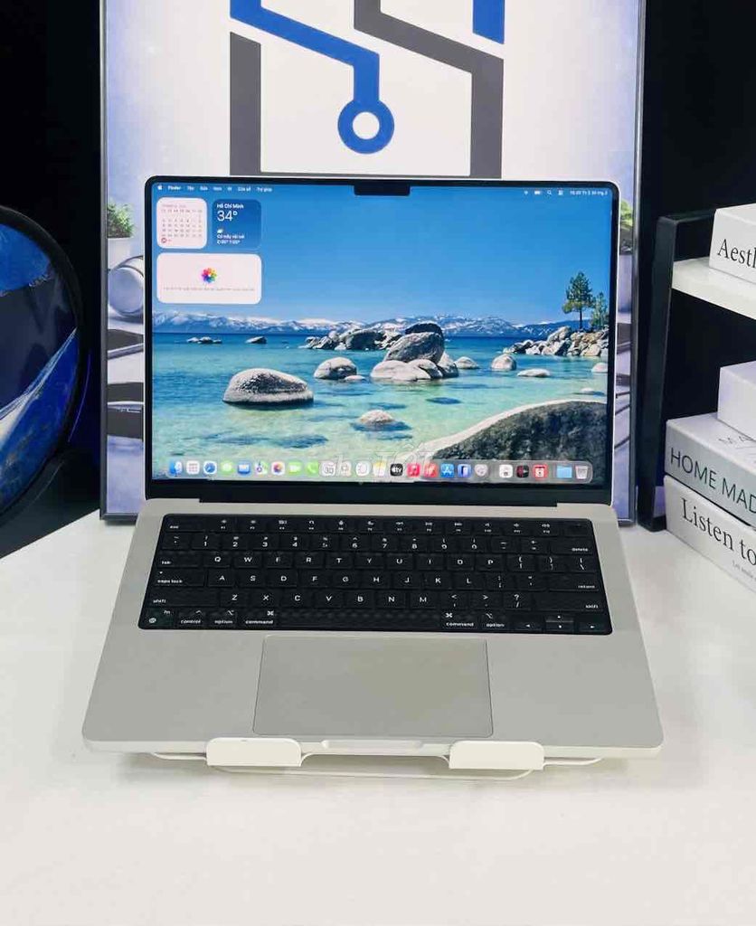 Macbook Pro 14" M1 Pro 32/1TB Silver 99% Pin 92. Mua bán Laptop tại Quận Tân Bình Tp Hồ Chí Minh được đăng bởi Trần Nhật Khang hình 1