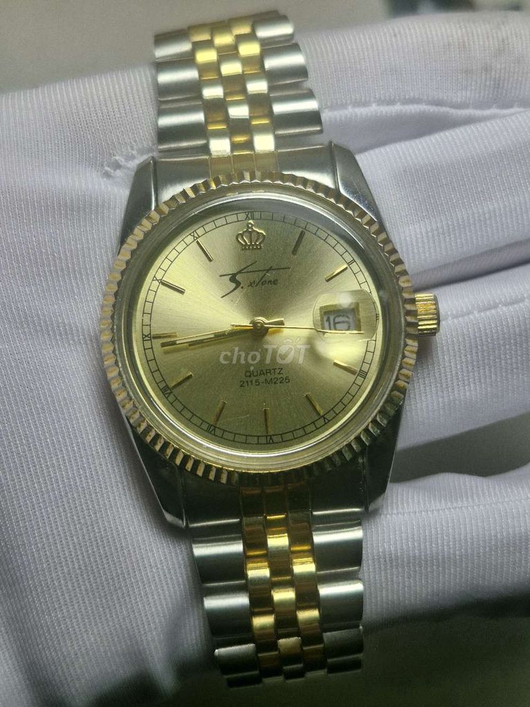 Đồng hồ Silver Stone 36mm Vàng Bạc. Mua bán Đồng hồ tại Huyện Quỳnh Lưu Nghệ An được đăng bởi Hoàng Chiến hình 1