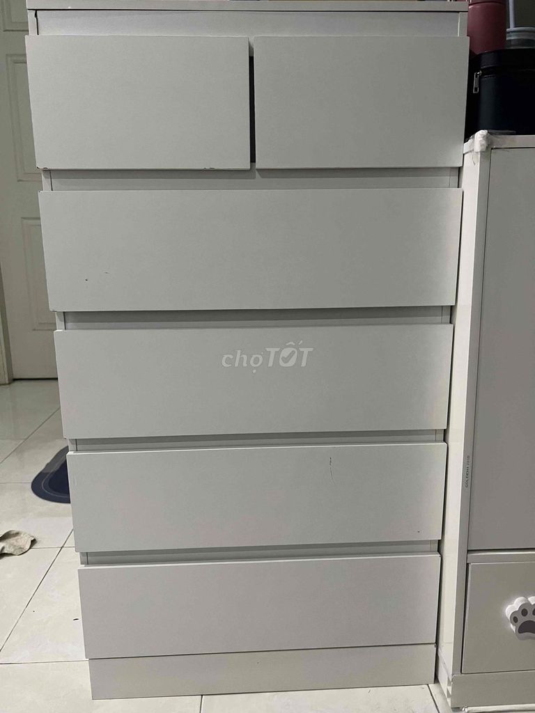 Tủ quần áo gỗ ván ép MDF Trắng. Mua bán Tủ, kệ gia đình tại Quận Tân Phú Tp Hồ Chí Minh được đăng bởi Thanh hình 1