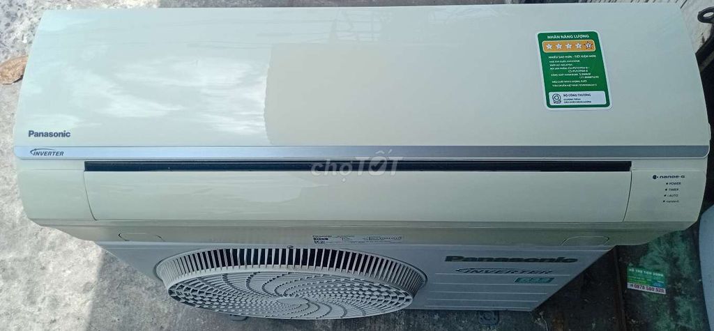 Máy lạnh Panasonic Inverter Tiết kiệm điện Trắng. Mua bán Máy lạnh, điều hoà tại Thành phố Thủ Đức Tp Hồ Chí Minh được đăng bởi Long Phat hình 1