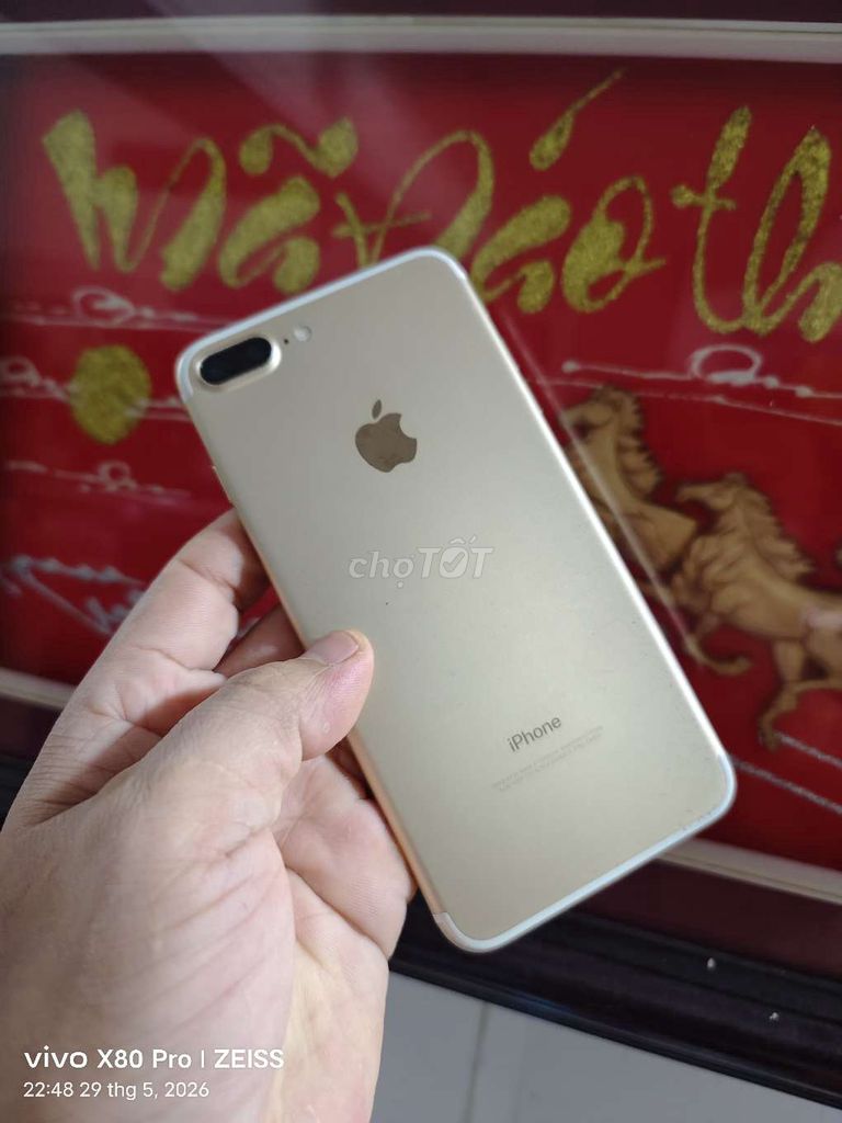 iPhone 7 Plus 32GB Vàng. Mua bán Điện thoại tại Thành phố Biên Hòa Đồng Nai được đăng bởi  Phát tùng Android hình 1