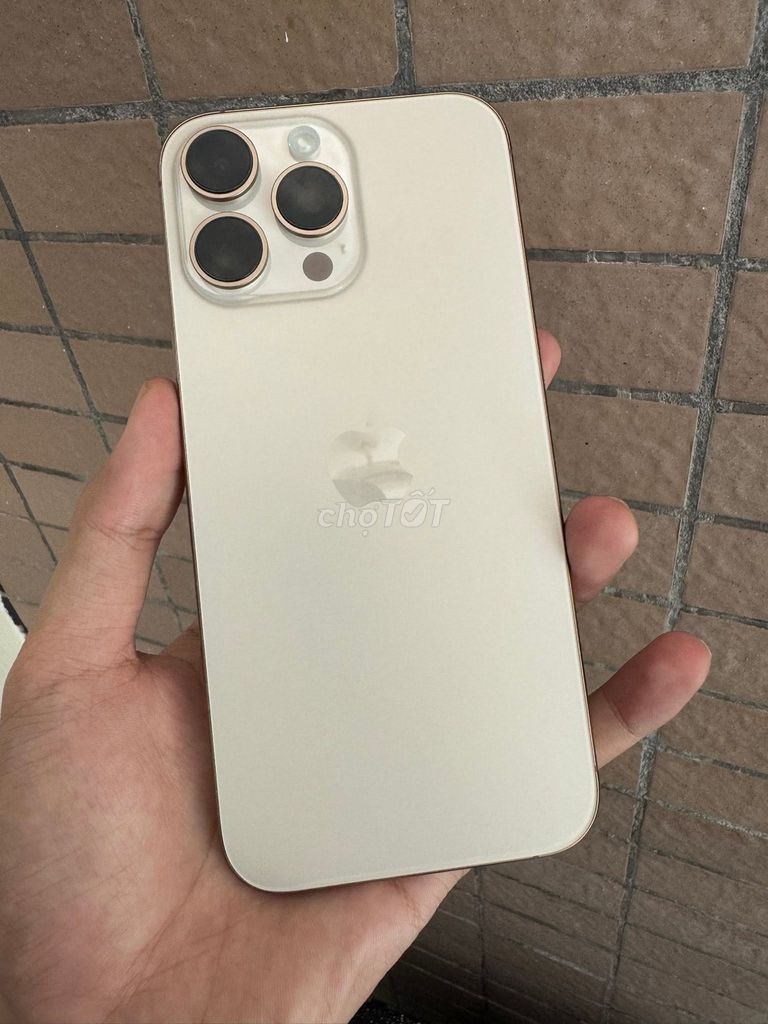 Apple iPhone 16 Pro Max 256GB Vàng. Mua bán Điện thoại tại Quận 5 Tp Hồ Chí Minh được đăng bởi Hội Đồ Điện Tử hình 1