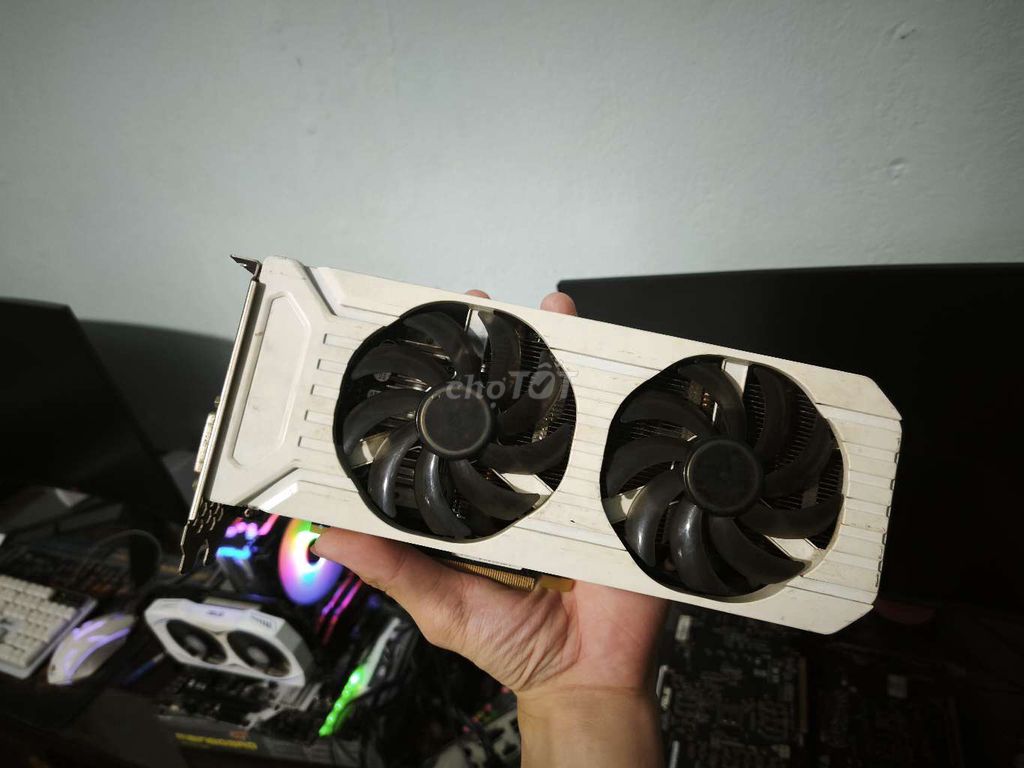 Card đồ họa Palit GTX1060 3G Trắng 3GB - BH 1T. Mua bán Linh kiện (RAM, Card...) tại Quận Cẩm Lệ Đà Nẵng được đăng bởi Long hình 1