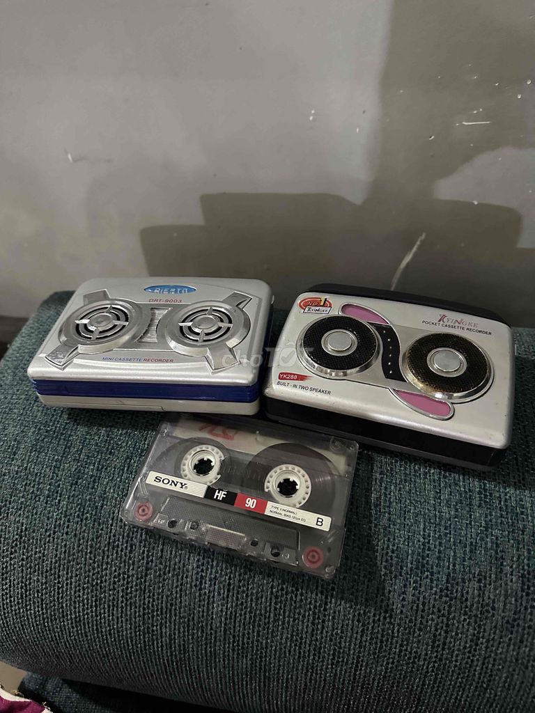 2 Con cassette sưu tầm cổ deco