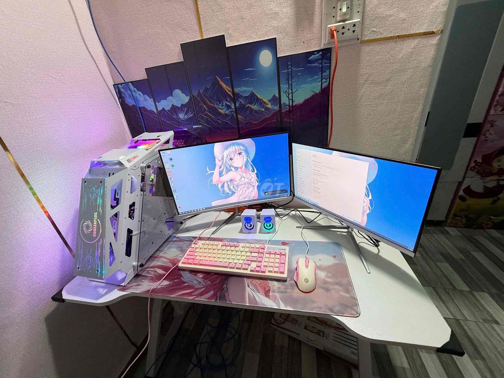 PC 2 MÀn hình, gaming+làm việc+giải trí. Mua bán Máy tính để bàn tại Thị xã Tân Uyên Bình Dương được đăng bởi DINH NGOC hình 1