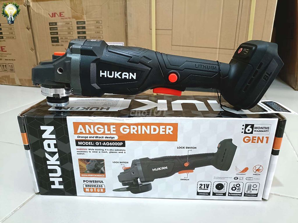 Máy mài góc Hukan G1-AG6000P. Mua bán Đồ chuyên dụng, Giống nuôi trồng tại Thành phố Rạch Giá Kiên Giang được đăng bởi Nhã Đan hình 1