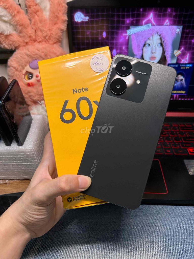 Realme Note 60x 64GB Đen. Mua bán Điện thoại tại Thành phố Thủ Đức Tp Hồ Chí Minh được đăng bởi Phát Vũng Tàu hình 1