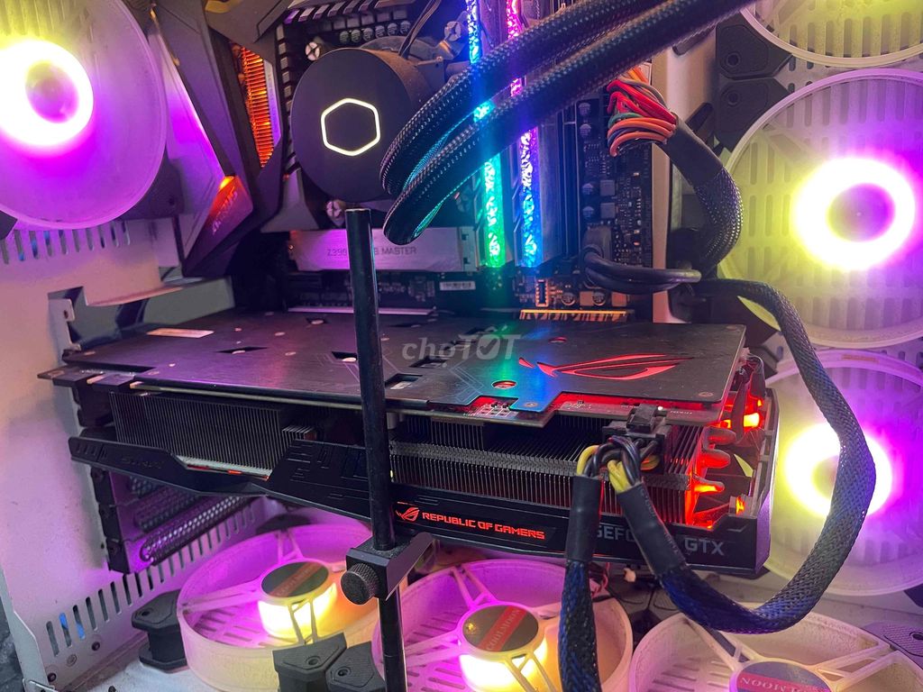 Card đồ họa Asus RogStrix 1070ti Đen. Mua bán Linh kiện (RAM, Card...) tại Quận Hoàng Mai Hà Nội được đăng bởi Cường hình 1