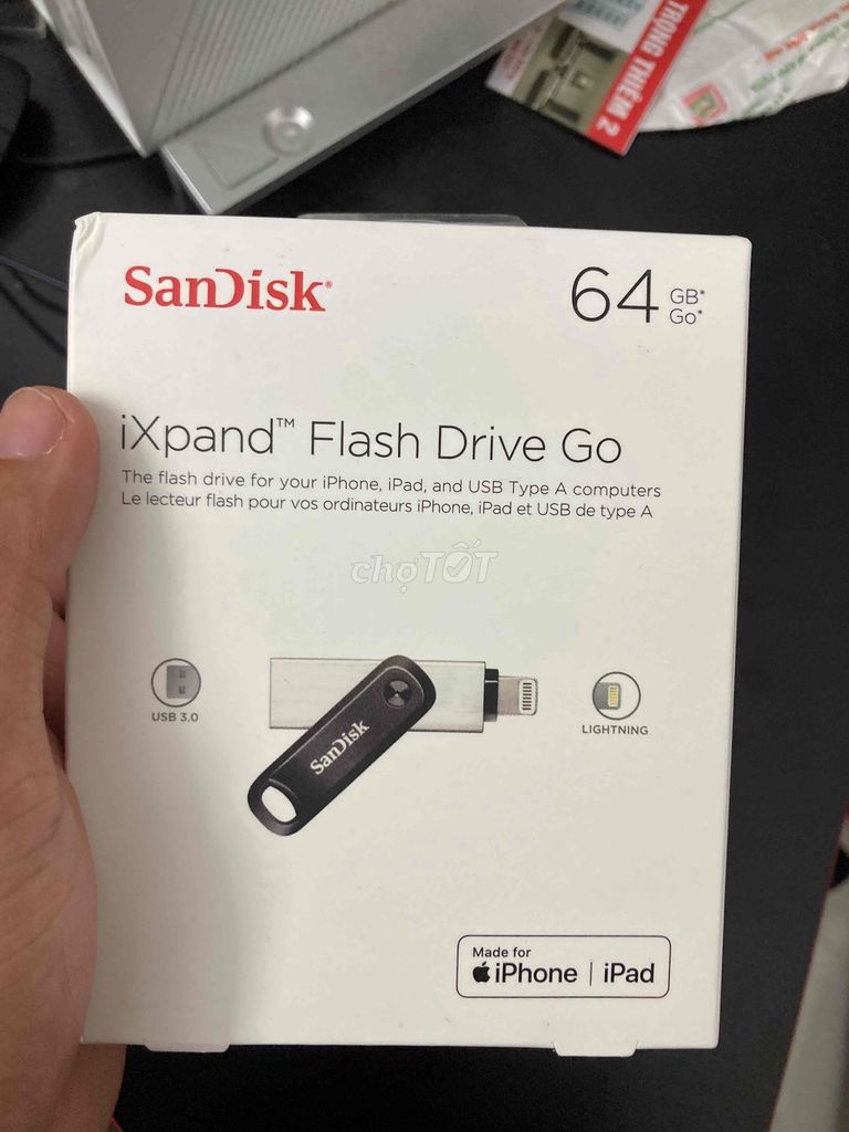 usb sandisk ixpand go flash driver 64g lightning