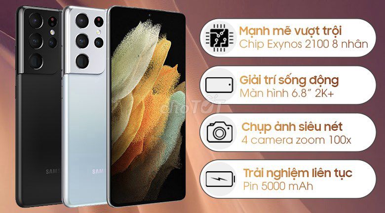 Samsung Galaxy S21 Ultra 12GB/128GB - Giá quá hời!. Mua bán Điện thoại tại Quận Bình Tân Tp Hồ Chí Minh được đăng bởi Trần Sáng Lập hình 1