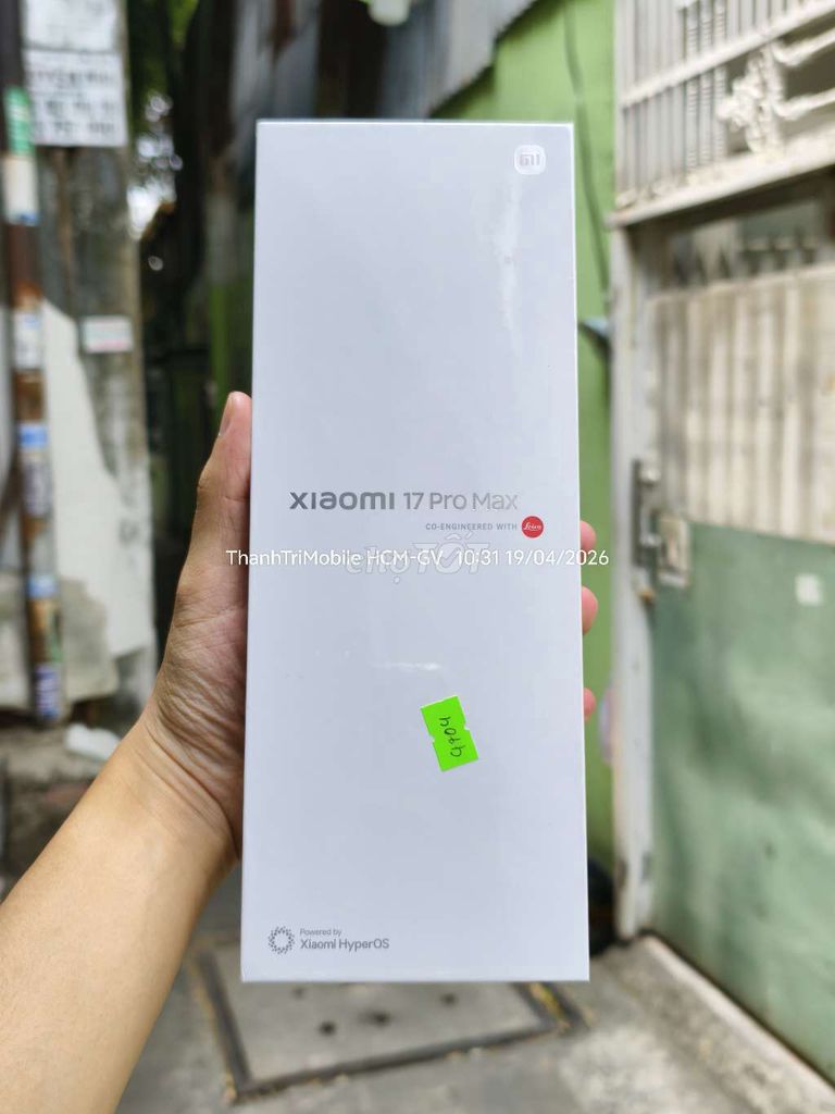 Xiaomi 17 Pro Max Trắng-Xanh 16/512 newseal. Mua bán Điện thoại tại Quận Gò Vấp Tp Hồ Chí Minh được đăng bởi Thanh Tri hình 1