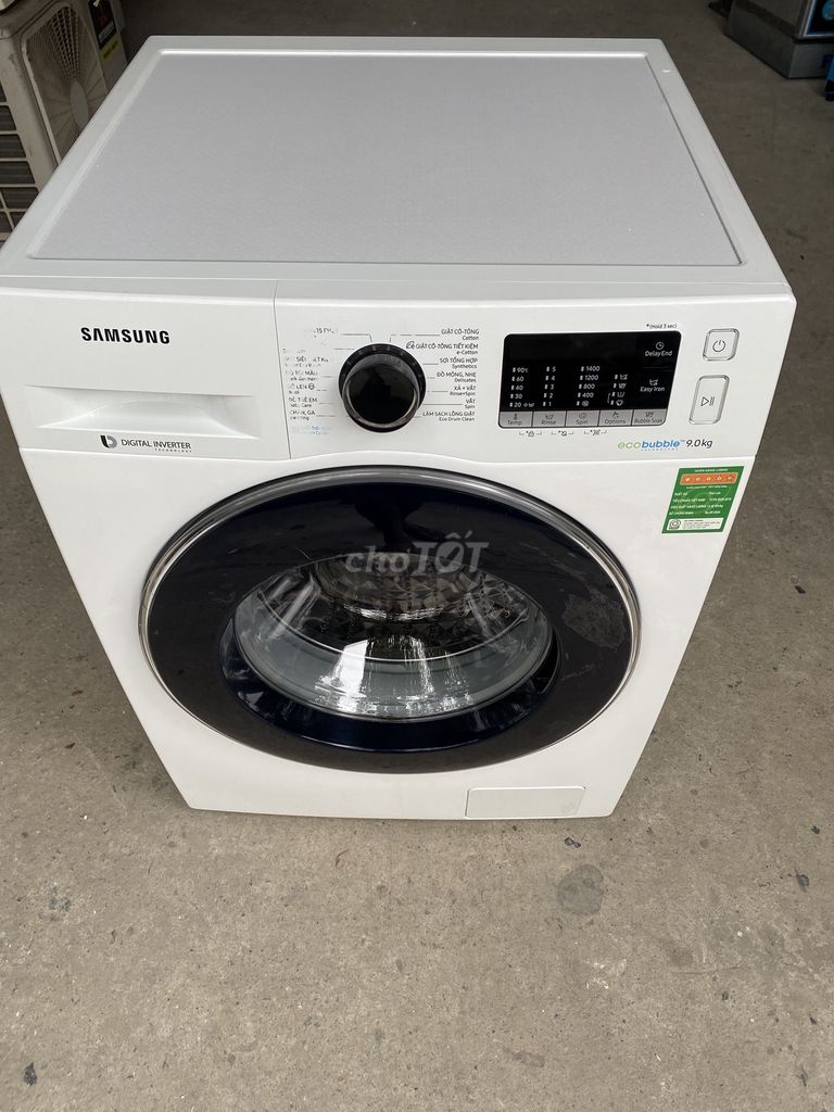 Thanh Lý Máy Giặt Samsung Inverter 9kg Mới 90%