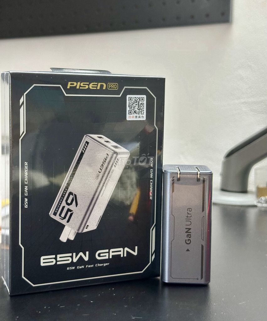 Củ sạc Pisen 65w Gan Ultra. Mua bán Phụ kiện (Màn hình, Chuột...) tại Quận Tân Bình Tp Hồ Chí Minh được đăng bởi Võ Quang Hải hình 1