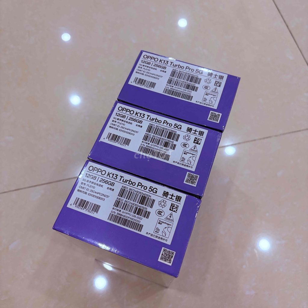 Oppo K13 Turbo Pro 256Gb New Seal - Bán Trả Góp. Mua bán Điện thoại tại Thành phố Tây Ninh Tây Ninh được đăng bởi Trần Bảo Store Mobile Tây Ninh hình 1