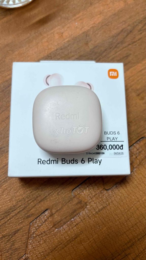 Tai nghe Xiaomi Redmi Buds 6 Play. Mua bán Tivi, Âm thanh tại Quận Hoàng Mai Hà Nội được đăng bởi Minh Hà hình 1