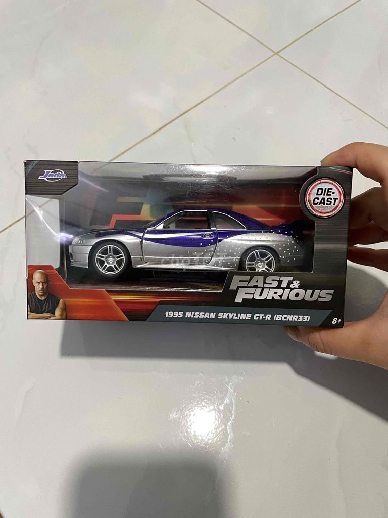 MÔ HÌNH XE JADA 1:32 NISSAN BẢN FAST N FURIOUS