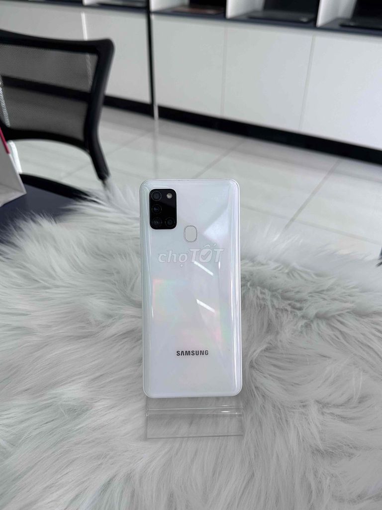 Samsung Galaxy A21s 3GB/32GB Trắng. Mua bán Điện thoại tại Quận Ninh Kiều Cần Thơ được đăng bởi Greenskytech hình 1