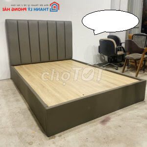 Giường 1m4 Bọc Da Cao Cấp Mới 99%