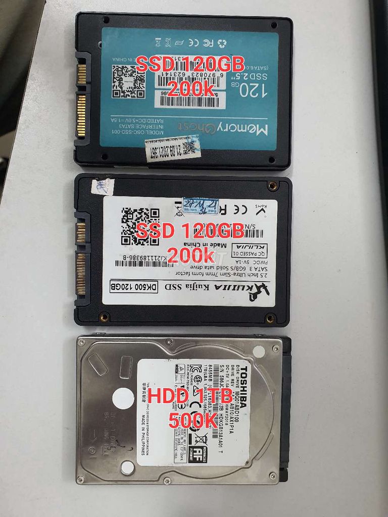Ổ cứng máy tính, laptop. Mua bán Linh kiện (RAM, Card...) tại Quận Lê Chân Hải Phòng được đăng bởi Đức Thịnh hình 1