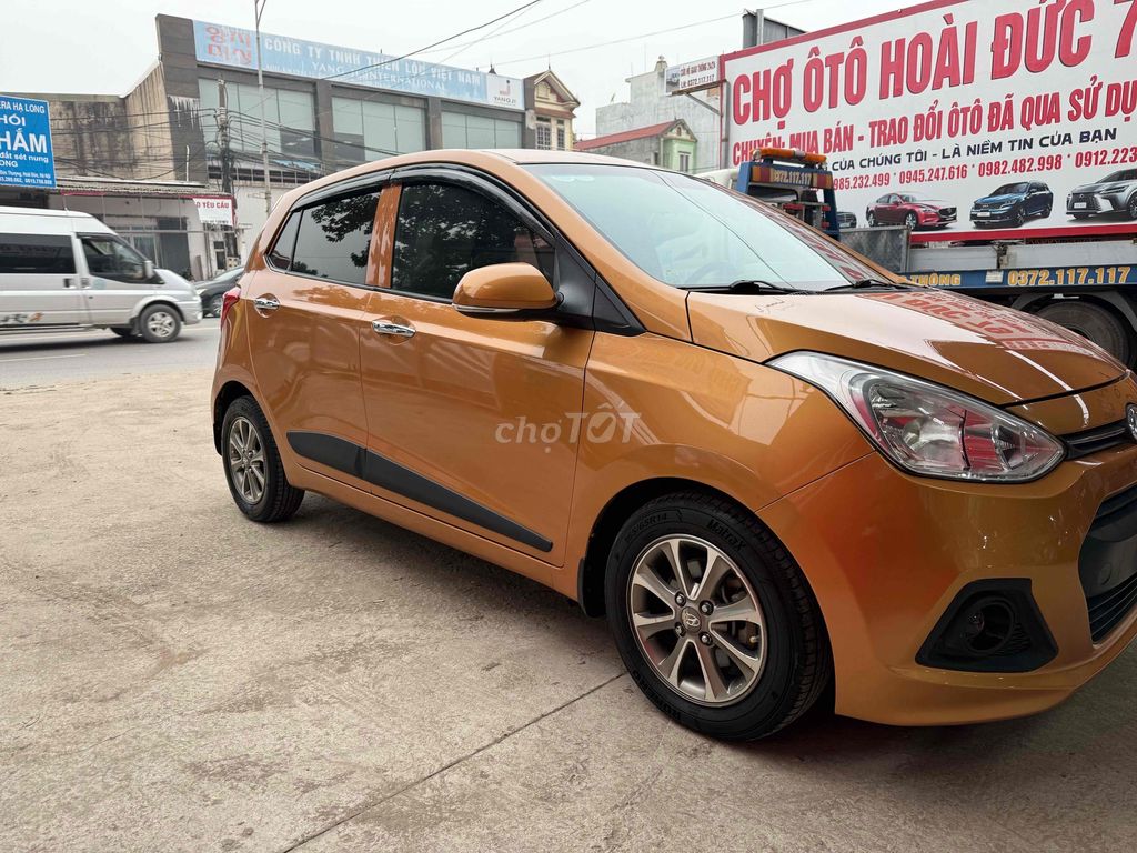 Hyundai Grand i10 2014 AT 1.2 hatchback 110000 km. Mua bán Ô tô tại Huyện Hoài Đức Hà Nội được đăng bởi Tran Tuan hình 4