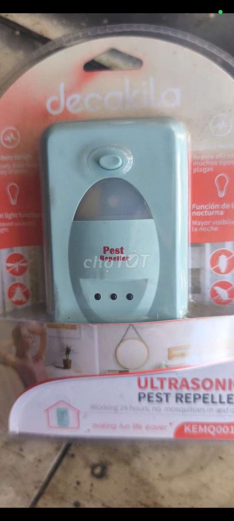 Máy đuổi côn trùng Decakila KEMQ001W Xanh ngọc. Mua bán Nội thất, đồ gia dụng khác tại Quận Ninh Kiều Cần Thơ được đăng bởi Lâm Quốc Trung  hình 1