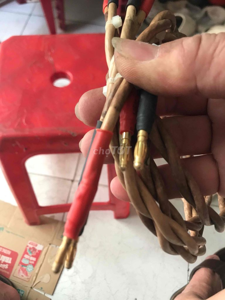 THANH LÝ DÂY LOA DIY TỪ DÂY TÍN HIỆU NHẬT. Mua bán Tivi, Âm thanh tại Quận 5 Tp Hồ Chí Minh được đăng bởi LÂM CHỢ LỚN hình 1