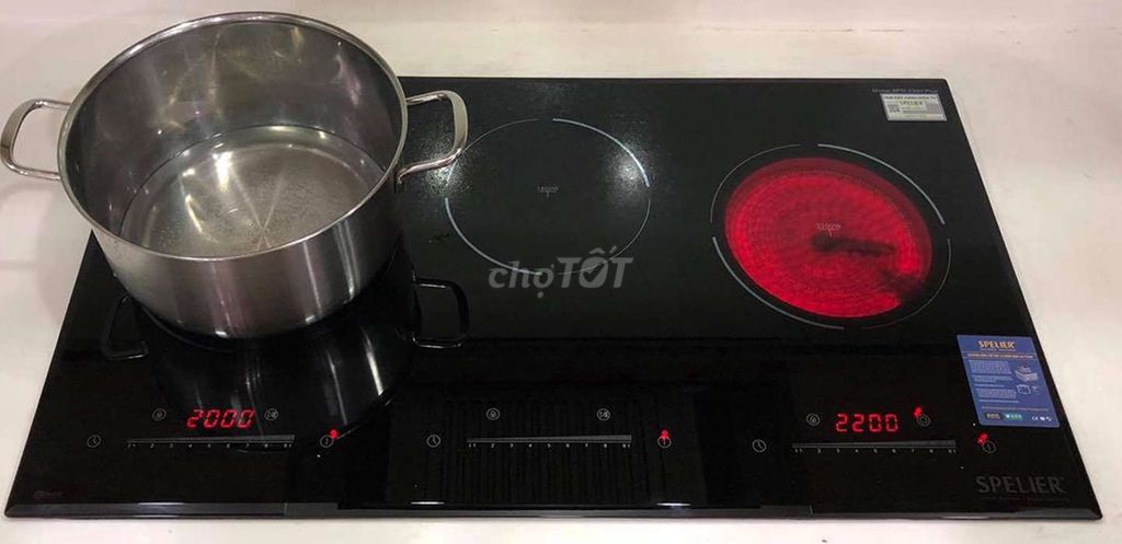 Bếp từ Spelier Đen. Mua bán Bếp, lò, đồ điện nhà bếp tại Huyện Cần Giuộc Long An được đăng bởi Nguyễn Dũng hình 1
